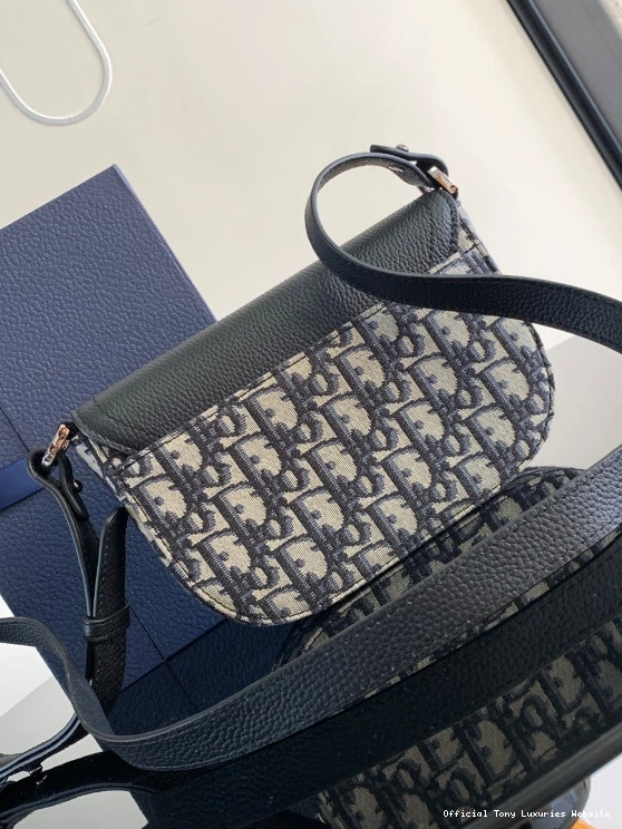 Tony Luxuries diro SADDLE MESSENGER BAG-19.5*13*4.3CM 0810